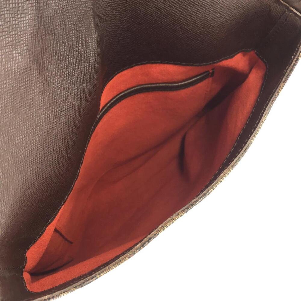 LOUIS VUITTON Authentic Brown Damier Shoulder Bag - Picture 5 of 6